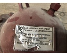 Фильтр газовый стальной, высокого давления ФГКР Ду50, производство Камбарский завод газоснабжения